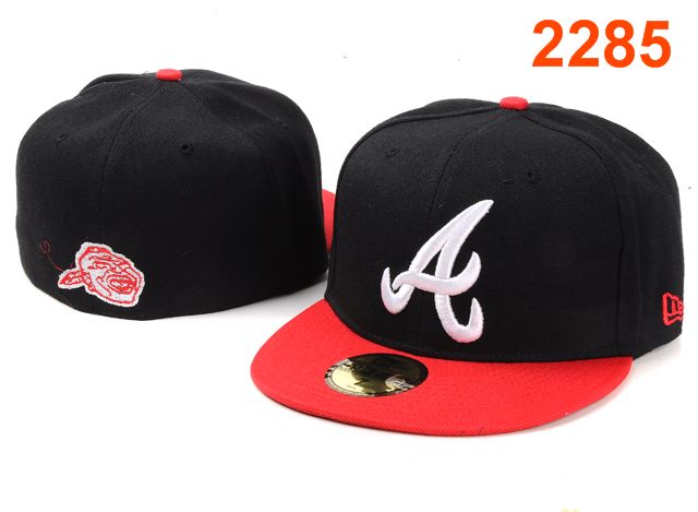 Atlanta Braves MLB Fitted Hat PT05